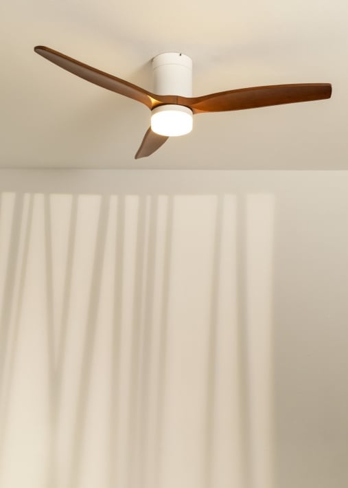 Acheter WIND CALM PATIO - Ventilateur de plafond extérieur 40W Ø132 cm avec éclairage LED de 15W