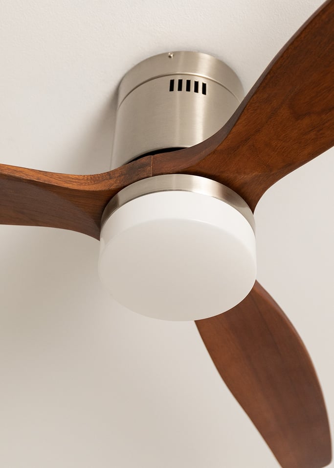 Ventilateur de plafond intelligent à LED, y compris l'application