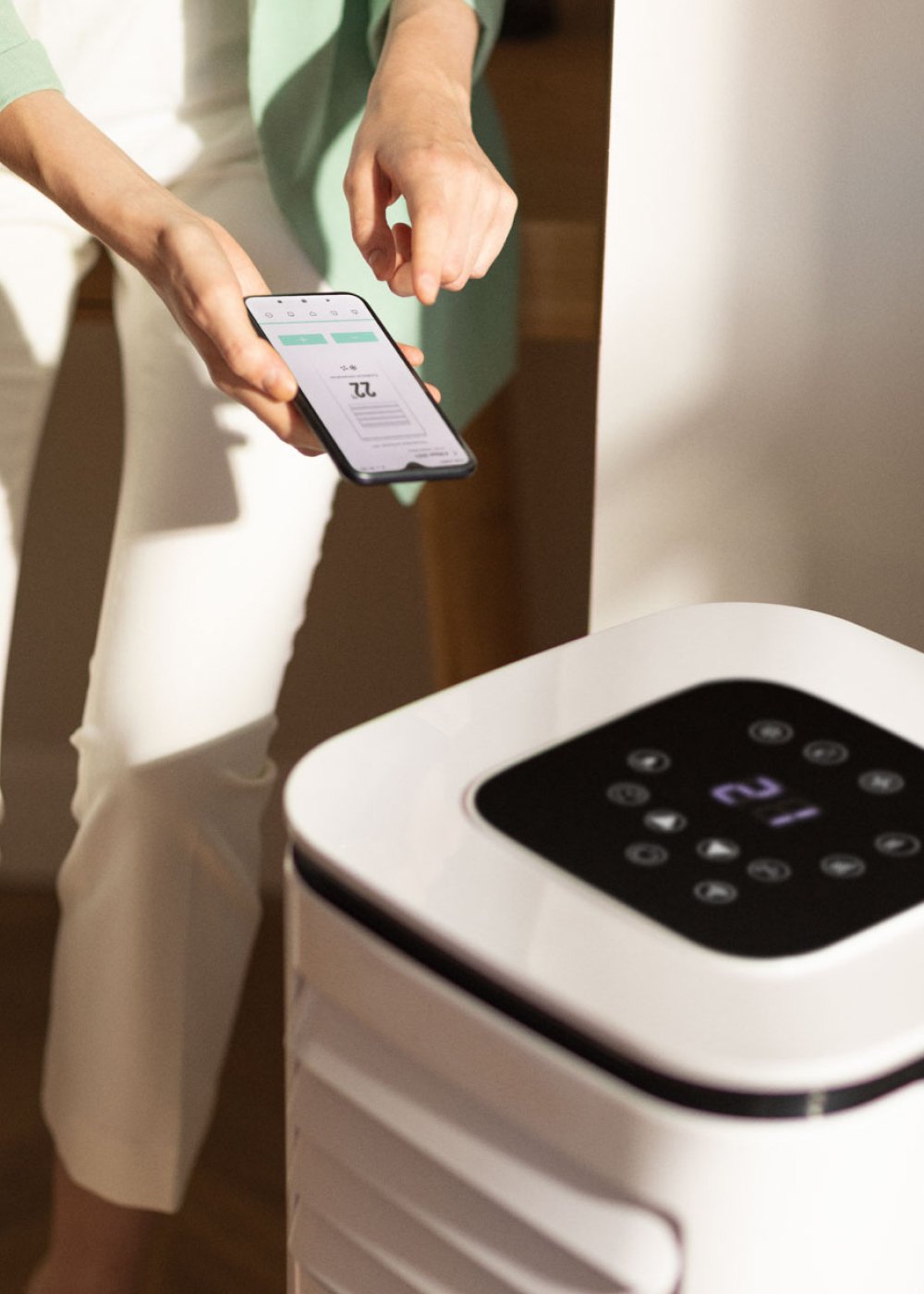 Climatiseur Mobile SEEGER SAC9000 3 En 1 - 9000 BTU, Déshumidificateur, Ventilateur, Pour Pièces Jusqu'à 30 M²