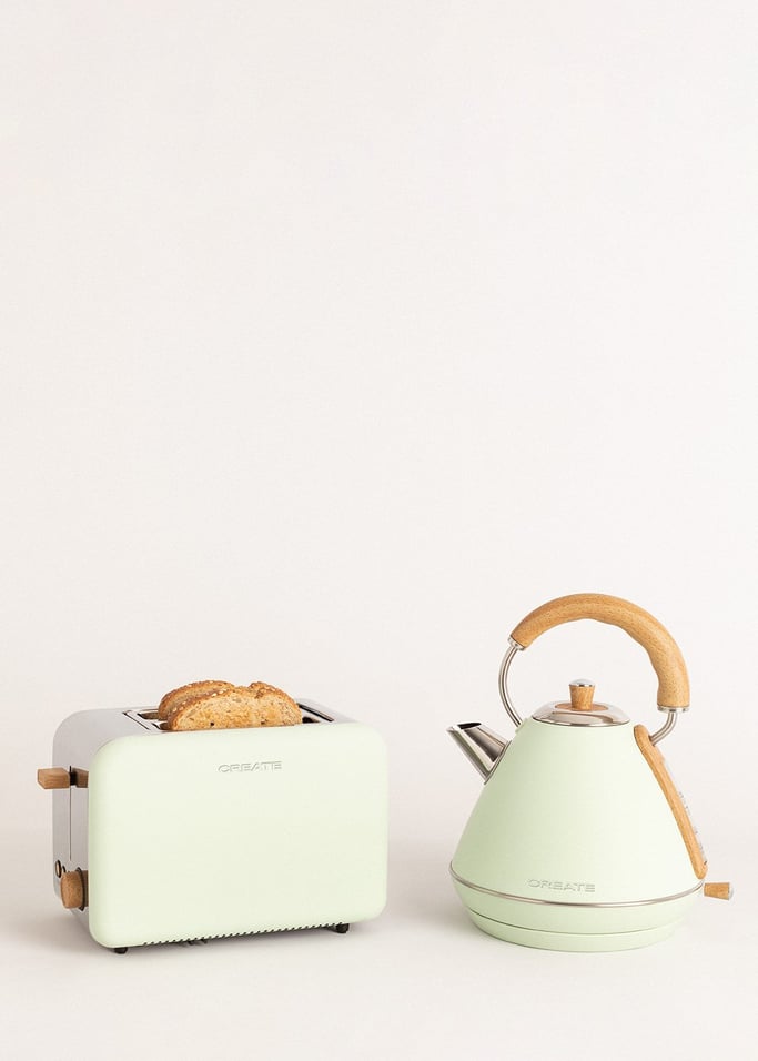 Pack grille-pain TOAST RETRO + bouilloire KETTLE RETRO, image de la galerie 1