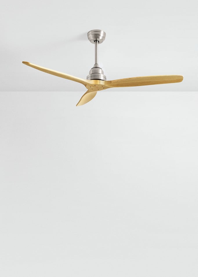 WIND WOOD - Ventilateur de plafond 75W silencieux Ø132 cm, image de la galerie 2