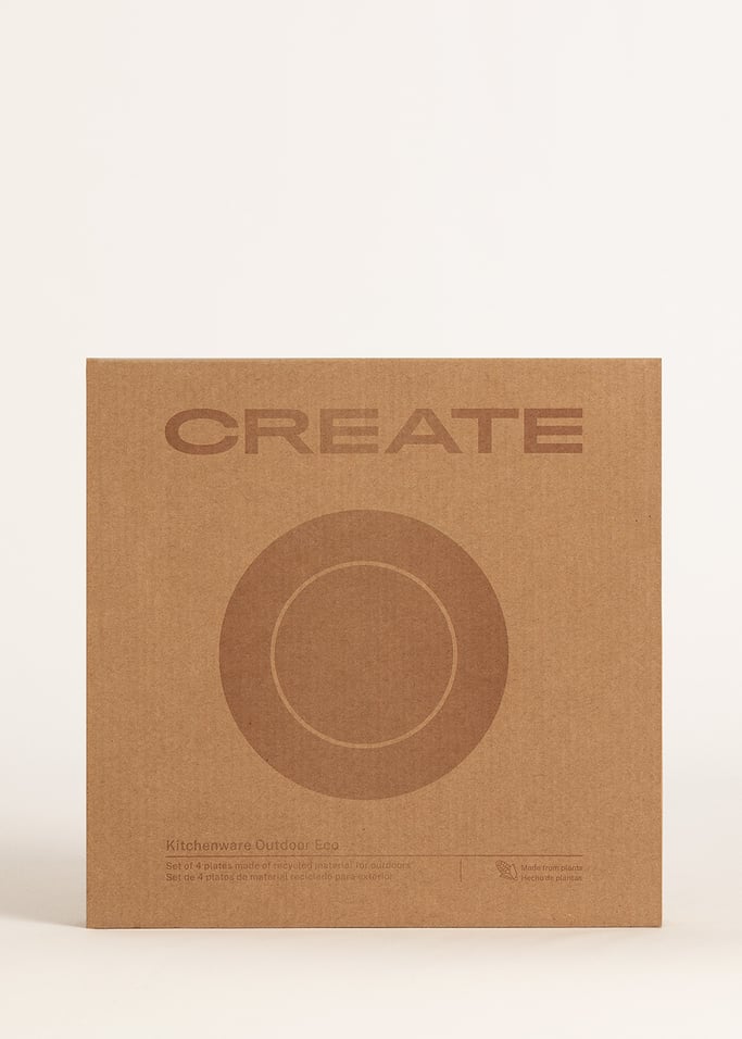KITCHENWARE OUTDOOR ECO - Service de 4 soucoupes pour extérieur, image de la galerie 8