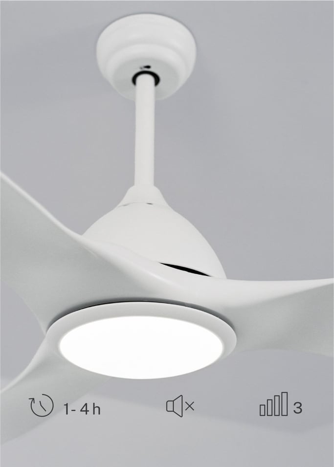 WIND SAIL - Ventilateur de plafond 90W silencieux XL Ø163 cm , image de la galerie 3