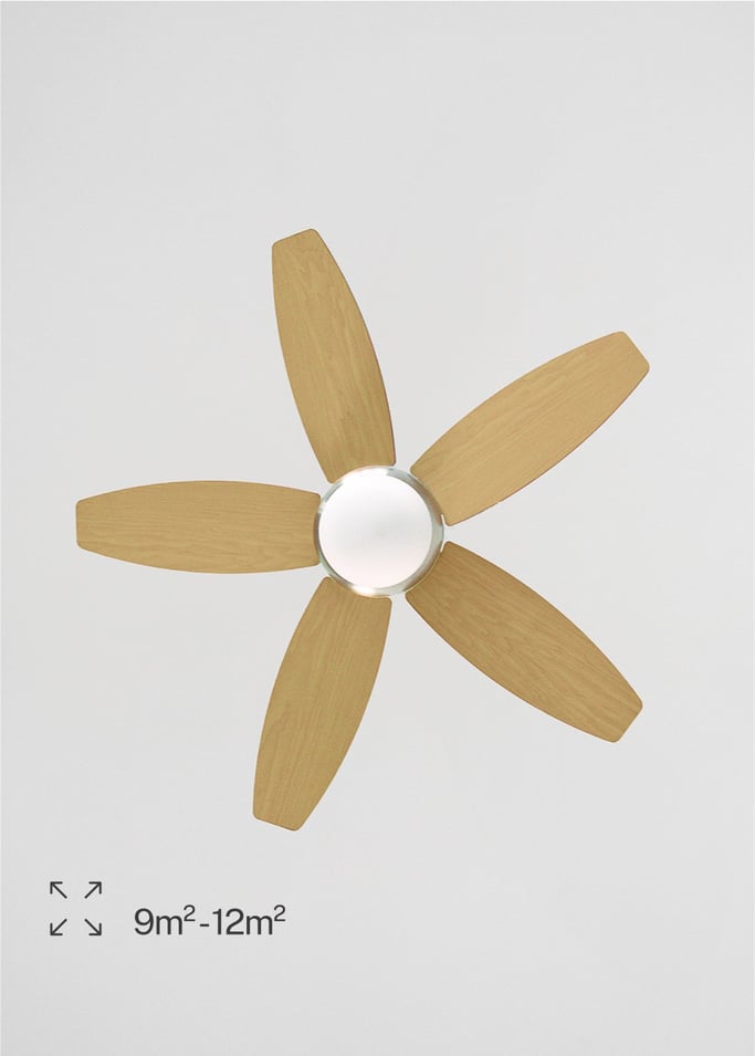 WIND FLOWOOD - Ventilateur de plafond 60W silencieux Ø108 cm , image de la galerie 5