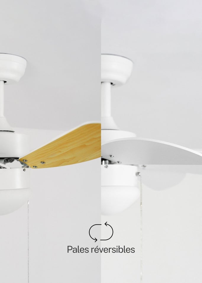 WINDLIGHT EASY - Ventilateur de Plafond 53W Silencieux Ø86 cm, image de la galerie 3