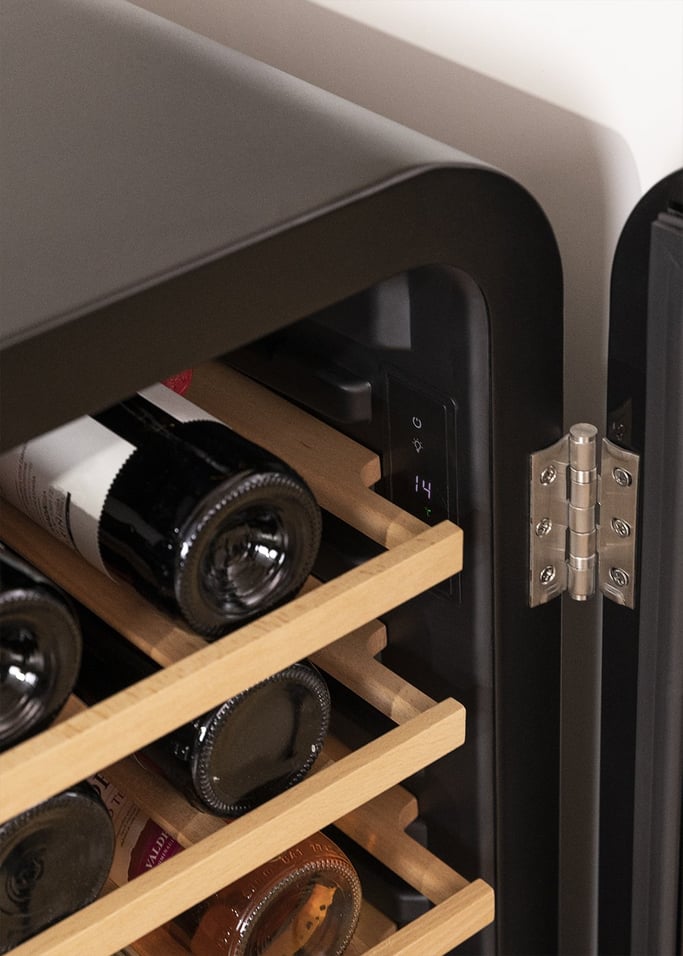 WINECOOLER RETRO - Refroidisseur à vin électrique de style rétro pour 12, 45 ou 76 bouteilles, image de la galerie 3