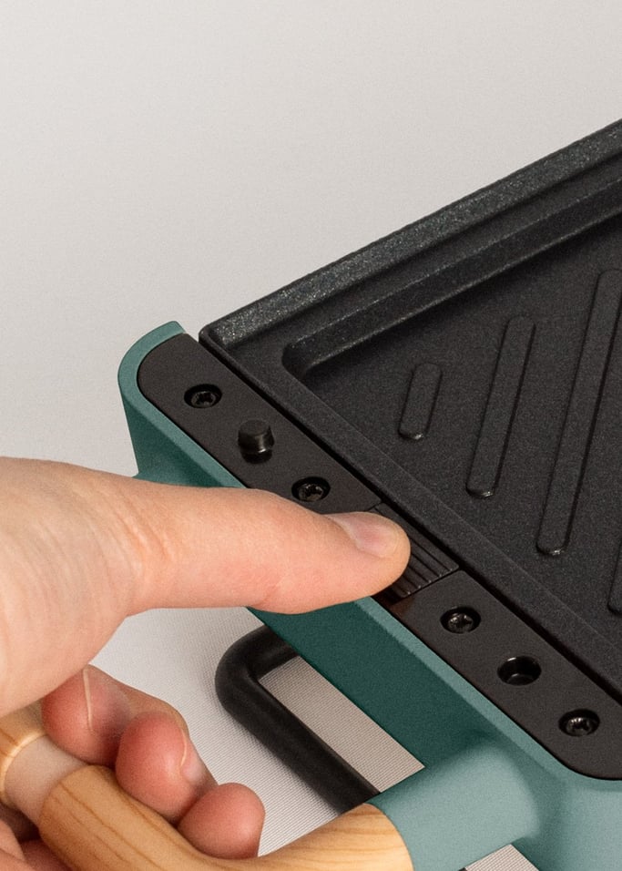 Pack STONE STUDIO Individuel - Apparéil à croque-monsieur, gril et gaufrier + Plaque taiyaki + Plaque pancake + Plaque donuts, image de la galerie 3