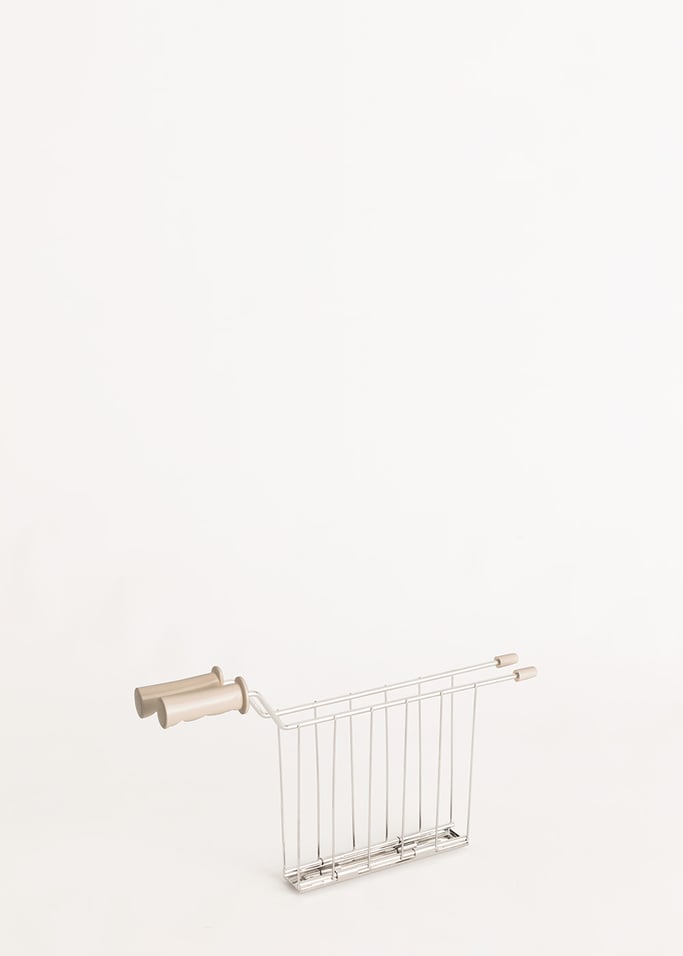 Pack TOAST RETRO Petit Grille-pain à fentes larges + 2 GRILLES pour sandwichs, image de la galerie 4