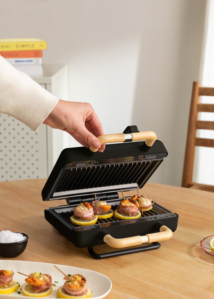 STONE STUDIO - Appareil à croque-monsieur, grill et gaufrier à plaques interchangeables, image de la galerie 3