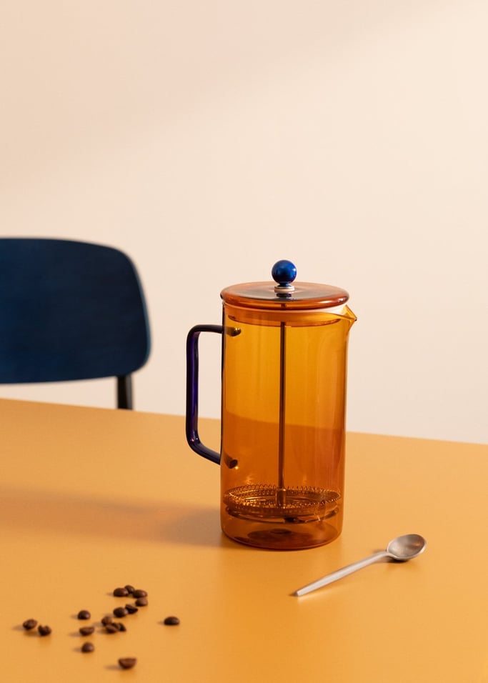 AMBAR COLLECTION - Cafetière 670 et 500ml en Verre Borosilicaté, image de la galerie 1