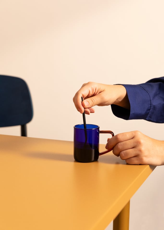 AMBAR COLLECTION - Set de 4 Tasses 130 et 210ml en Verre Borosilicaté, image de la galerie 2