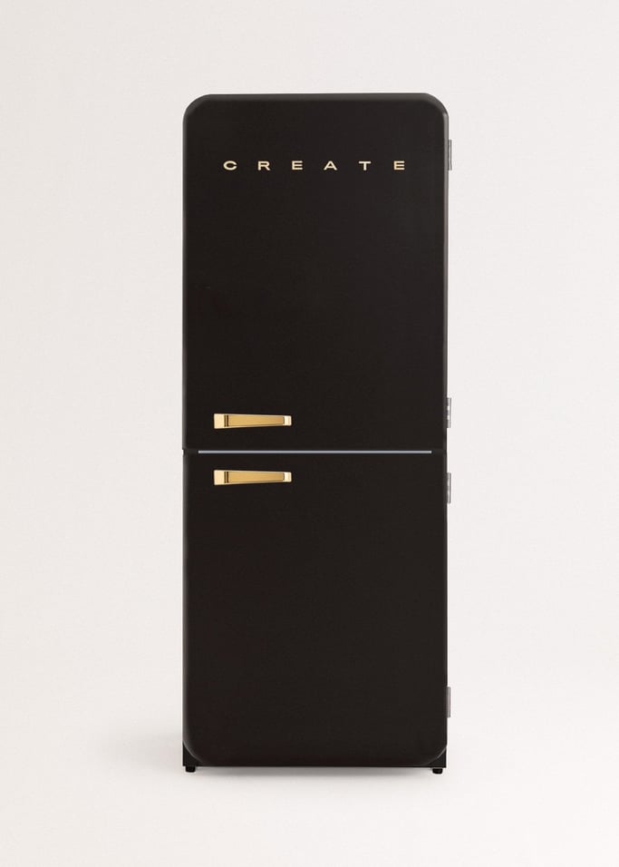 FRIDGE RETRO COMBI - Réfrigérateur combiné de style rétro 401L, image de la galerie 2