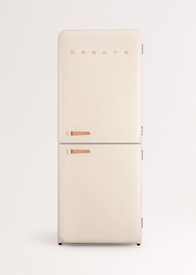 FRIDGE RETRO COMBI - Réfrigérateur combiné de style rétro 401L, image de la galerie 2