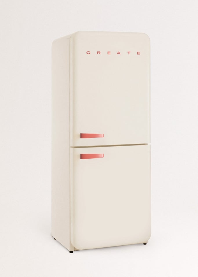 FRIDGE RETRO COMBI - Réfrigérateur combiné de style rétro 401L, image de la galerie 3
