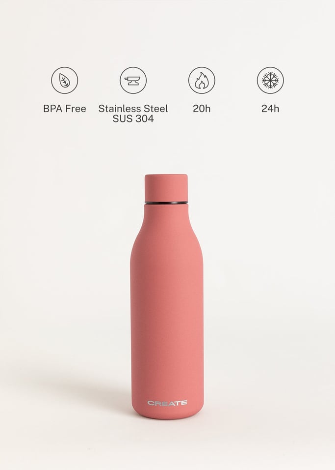 BOTTLE STUDIO - Bouteille thermos en acier inoxydable 550 ml, image de la galerie 4