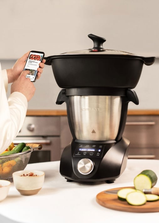 Acheter CHEFBOT COMPACT CONNECT - Robot de cuisine multifonction intelligent avec panier vapeur