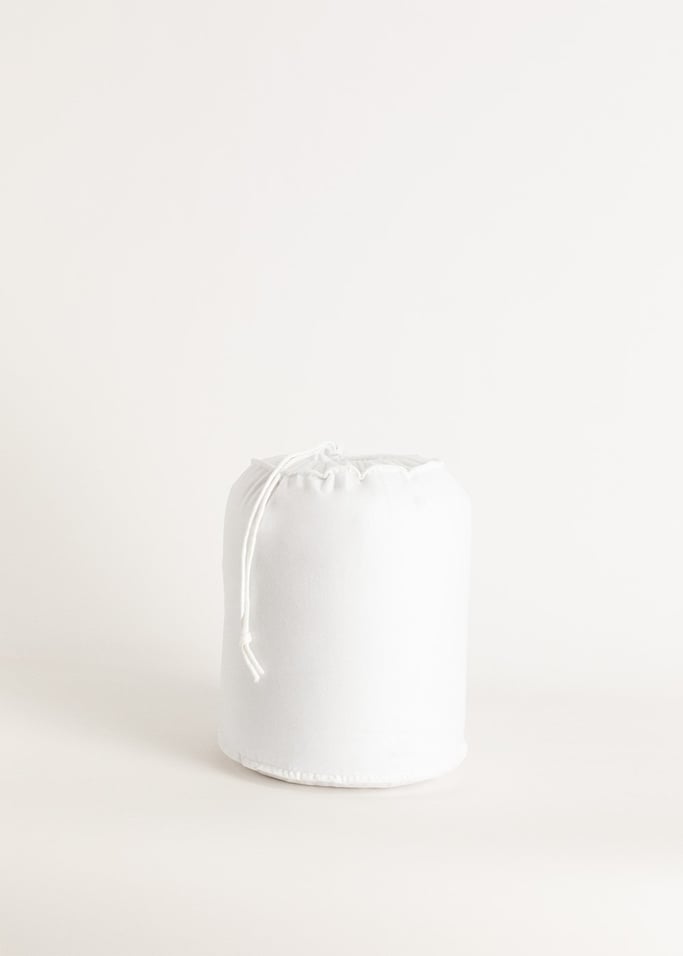 Oreiller en fibre à double enveloppe de fermeté moyenne, image de la galerie 7