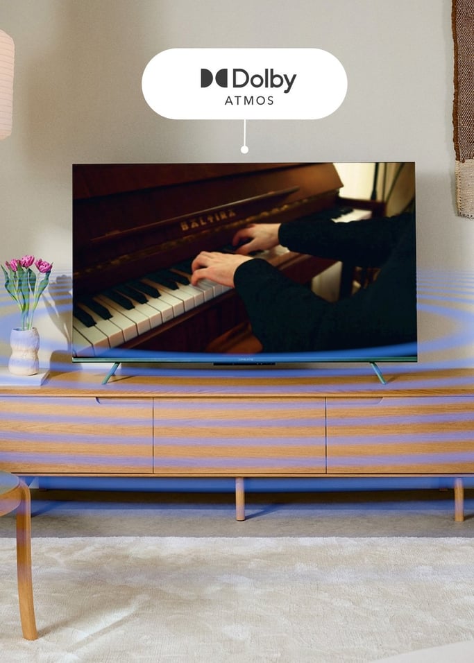 TV COLOR STUDIO - Téléviseur intelligent QLED 4K avec écran antireflet et cadre de couleur, image de la galerie 7