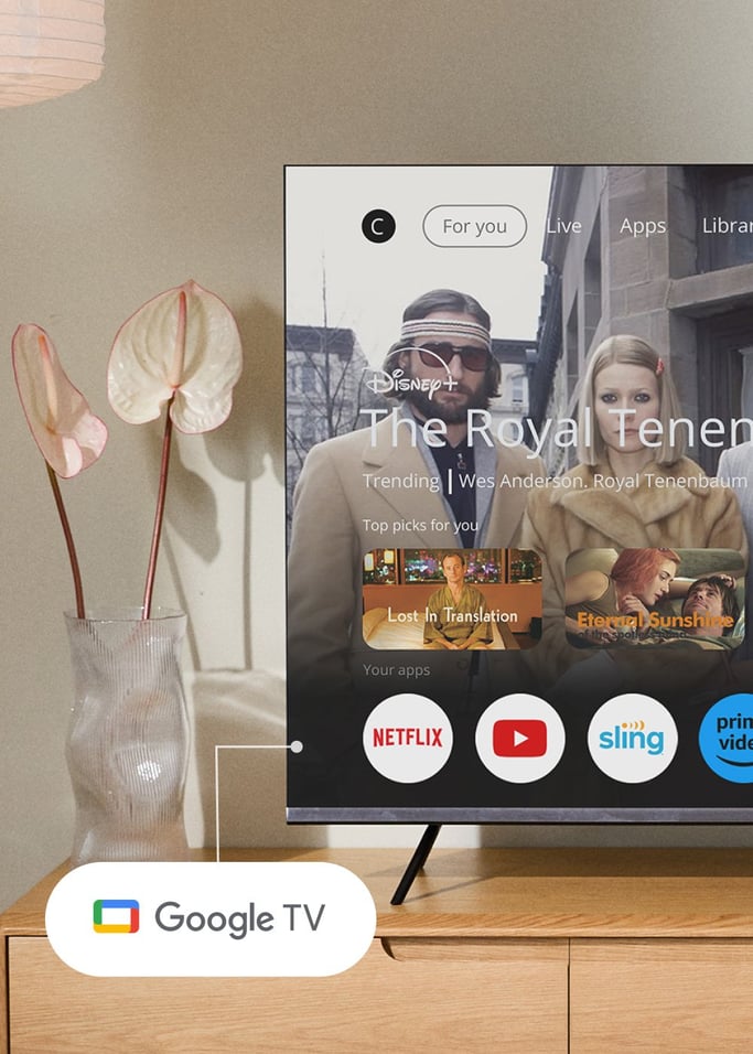 TV COLOR STUDIO - Téléviseur intelligent QLED 4K avec écran antireflet et cadre de couleur, image de la galerie 6