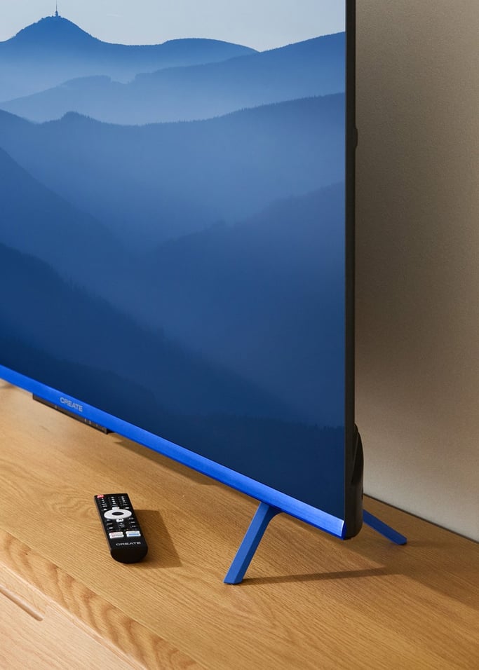 TV COLOR STUDIO - Téléviseur intelligent QLED 4K avec écran antireflet et cadre de couleur, image de la galerie 2