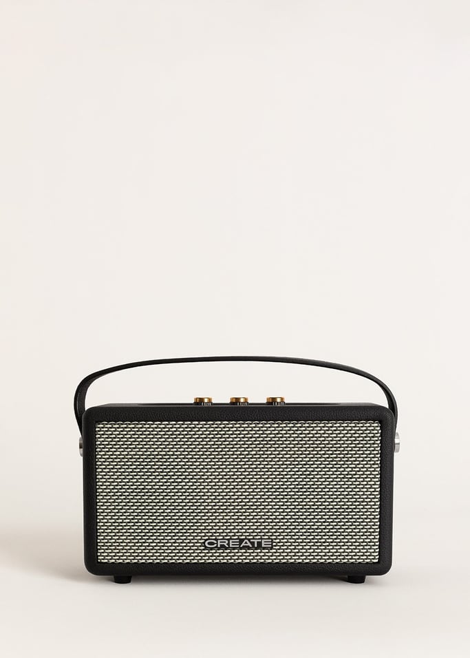 SPEAKER RETRO - Haut-parleur portable avec Bluetooth, USB et AUX , image de la galerie 5