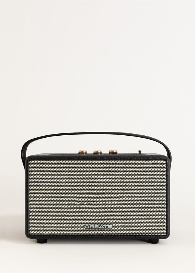 SPEAKER RETRO - Haut-parleur portable avec Bluetooth, USB et AUX , image de la galerie 5