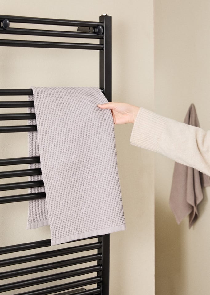 WARM TOWEL ADVANCE - Radiateur sèche-serviettes électrique avec chauffage et WiFi 1000W, image de la galerie 4