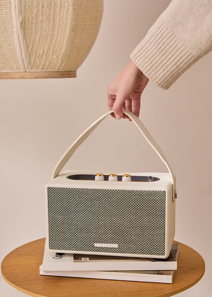 SPEAKER RETRO - Haut-parleur portable avec Bluetooth, USB et AUX , image de la galerie 4