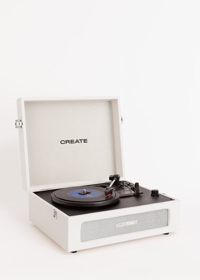 RECORD PLAYER RETRO - Platine rétro avec lecteur/enregistreur Bluetooth, USB, SD, MicroSD et Mp3, image de la galerie 6