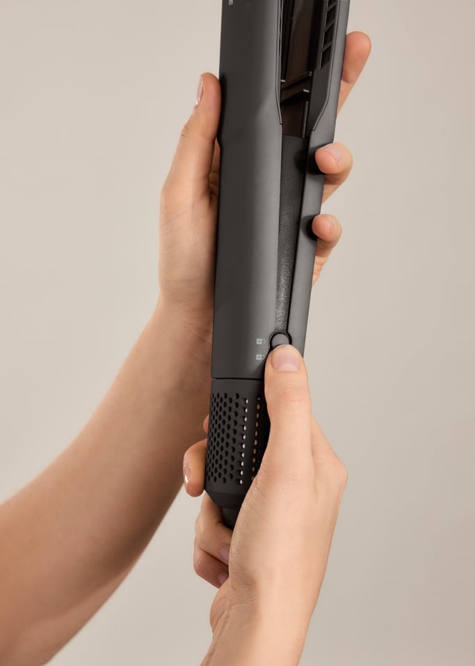 CERAMIC AIR STYLER DUAL - Lisseur-séchoir ionique 2-en-1 pour cheveux mouillés ou secs avec revêtement en céramique, image de la galerie 5