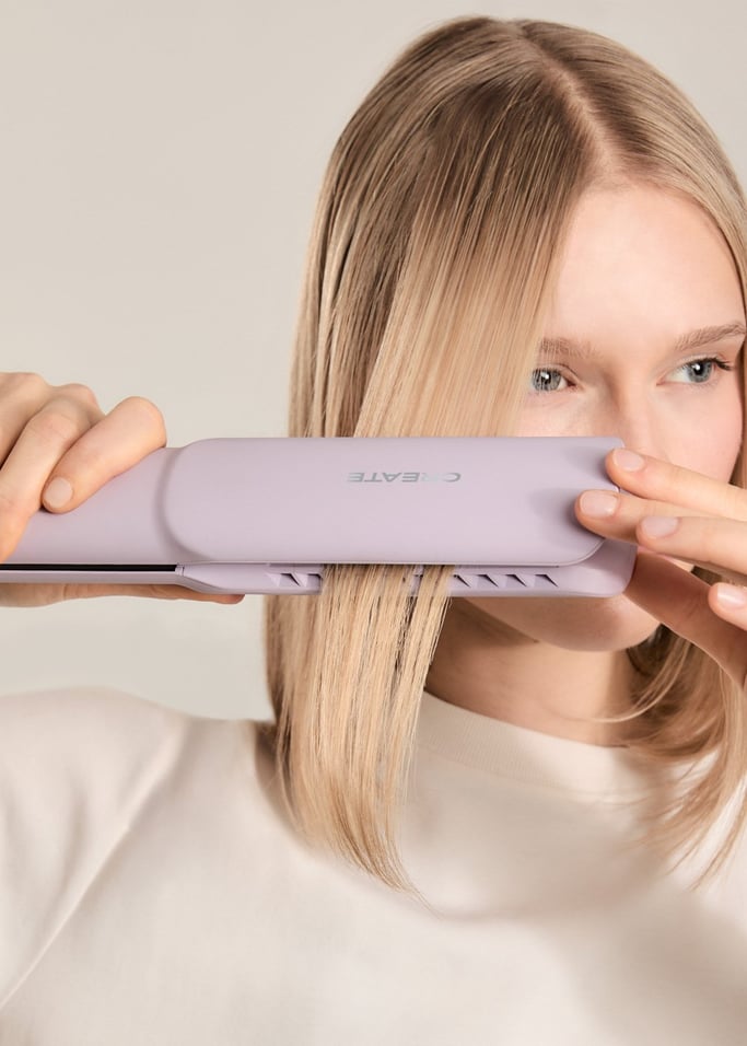 CERAMIC AIR STYLER DUAL - Lisseur-séchoir ionique 2-en-1 pour cheveux mouillés ou secs avec revêtement en céramique, image de la galerie 6