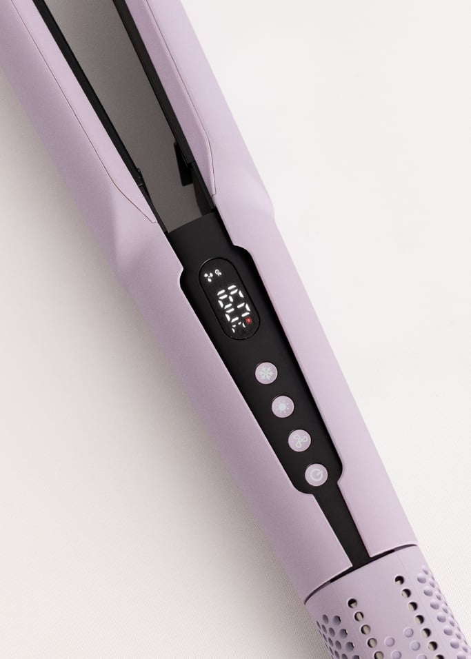 CERAMIC AIR STYLER DUAL - Lisseur-séchoir ionique 2-en-1 pour cheveux mouillés ou secs avec revêtement en céramique, image de la galerie 10