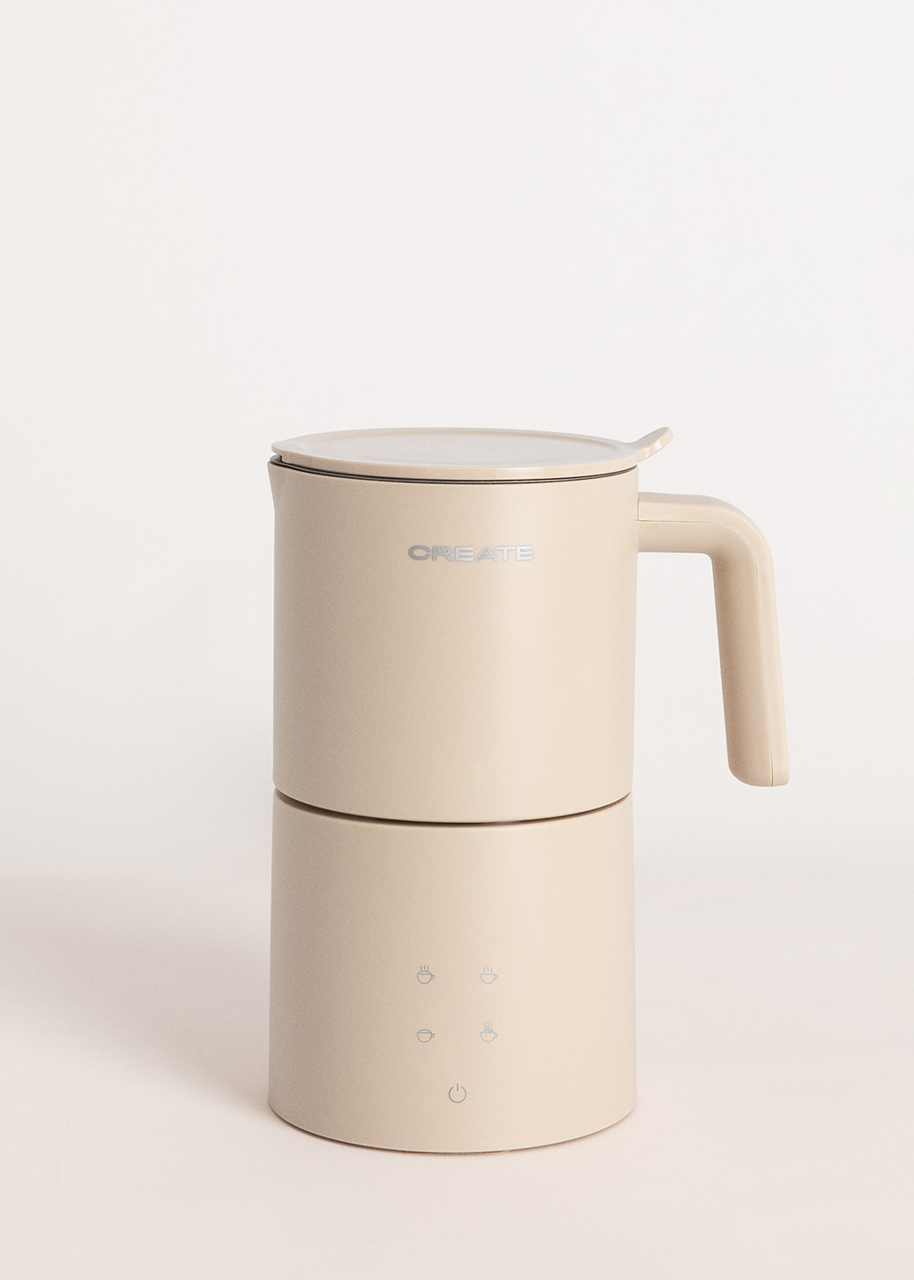 Mousseur à Lait Électrique Morpilot 4 En 1 - Acier Inox 304 - Chauffe 500ml, Mousse 230ml - Pour Latte, Cappuccino, Chocolat Chaud - 3
