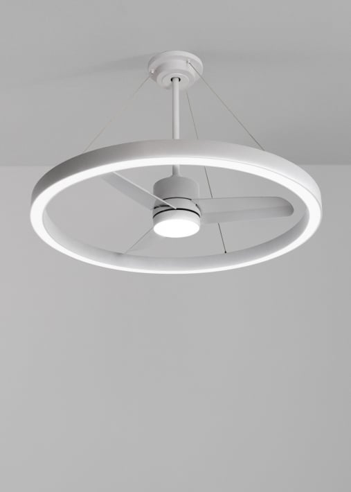 Acheter WIND HALO - Ventilateur de plafond 36W silencieux Ø107cm avec anneau lumineux LED