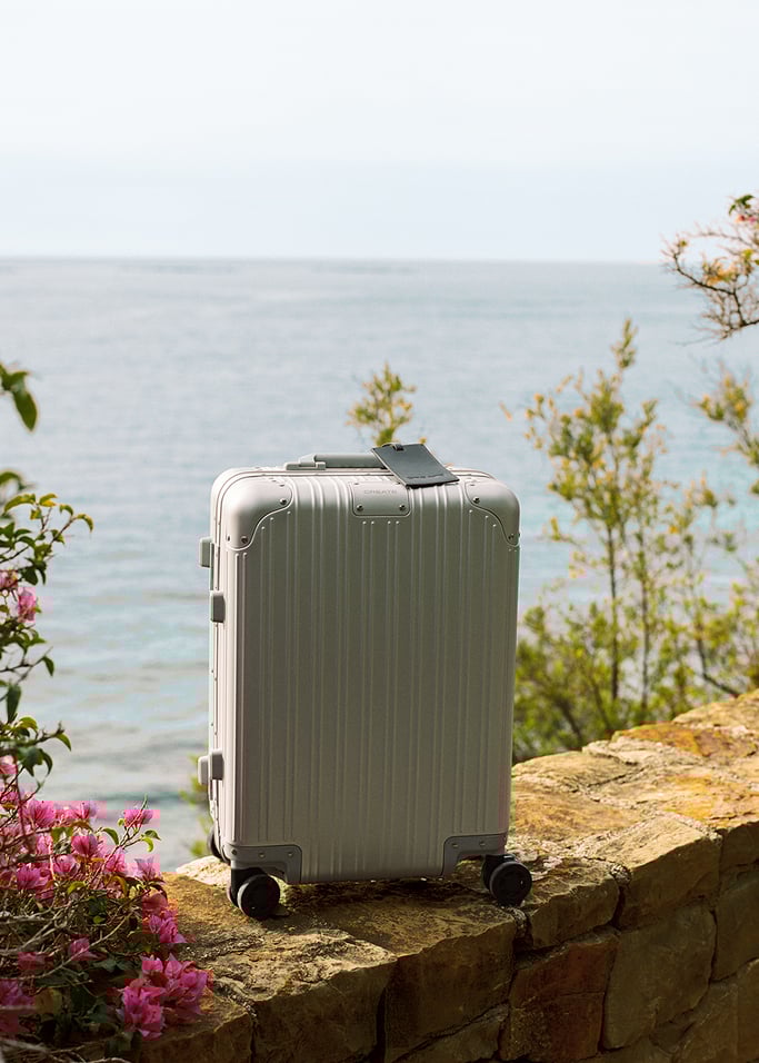 LUGGAGE ALUMINIUM - Valise rigide en aluminium avec serrure TSA et roues multidirectionnelles, image de la galerie 1