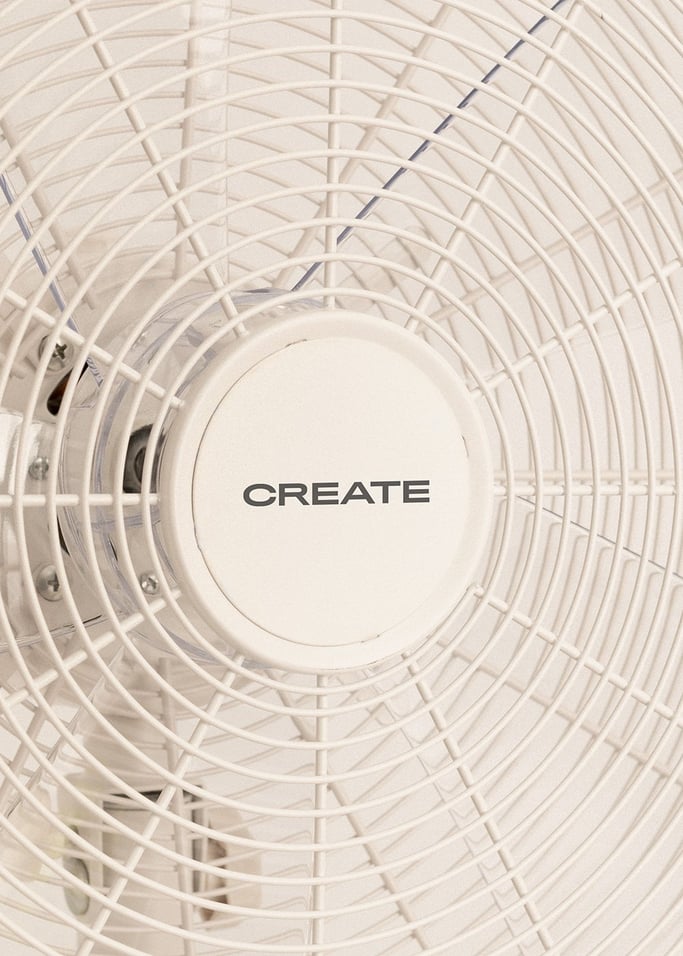 AIR STAND WOOD - Ventilateur sur pied oscillant de style rétro 50 W, image de la galerie 6