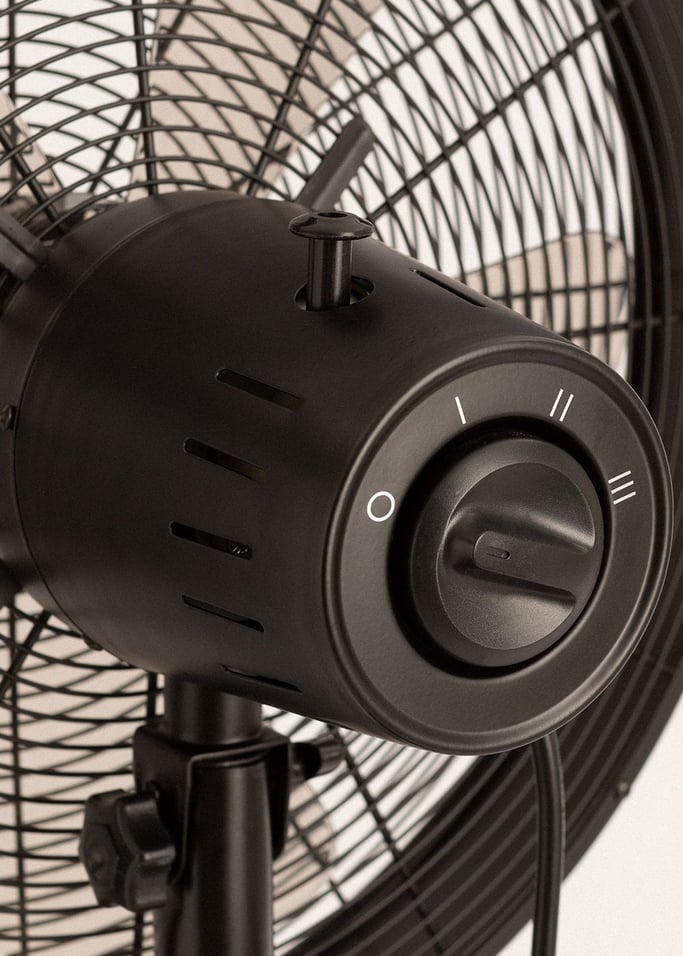 AIR STAND WOOD - Ventilateur sur pied oscillant de style rétro 50 W, image de la galerie 7