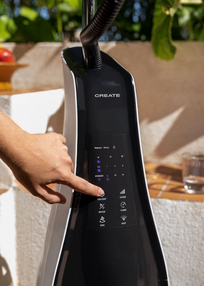 AIR MIST - Ventilateur nébuliseur oscillant ultrasilencieux, image de la galerie 3