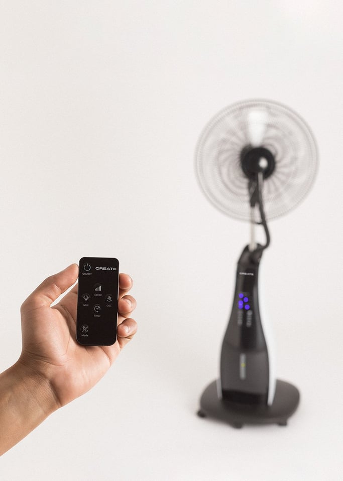 AIR MIST - Ventilateur nébuliseur oscillant ultrasilencieux, image de la galerie 7