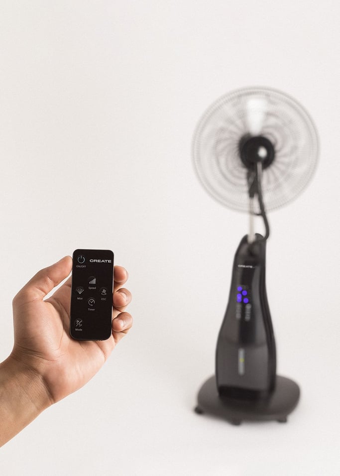 AIR MIST - Ventilateur nébuliseur oscillant ultrasilencieux, image de la galerie 5