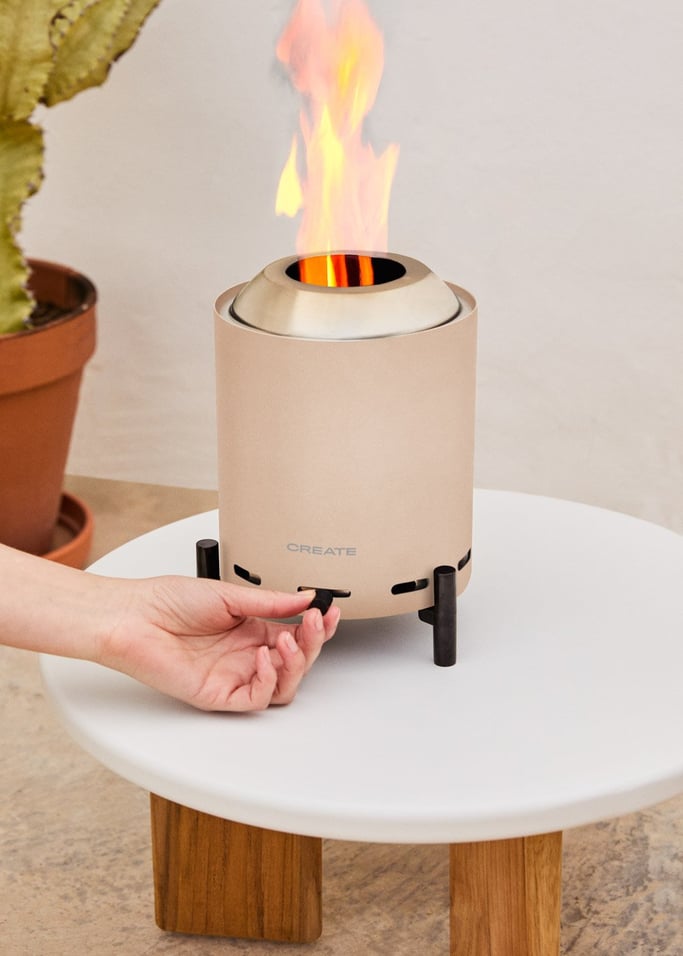 FIRE PIT COMPACT - Brasero de table 1,5 kW extérieur à pellets sans fumée, image de la galerie 3