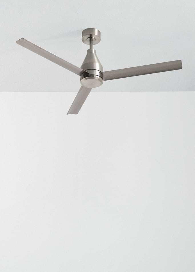 WIND STEEL - Ventilateur de plafond silencieux 40W Ø132 cm, image de la galerie 2