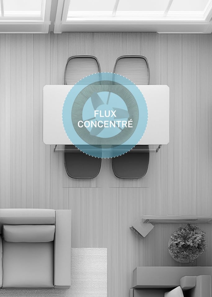 WIND LAMP NATURAL WOVEN - Ventilateur de plafond silencieux 25W Ø60cm avec lumière LED, image de la galerie 5