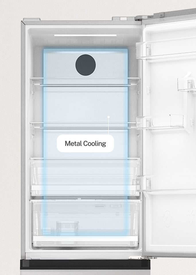 FRIDGE STUDIO COMBI PRO 402 - Réfrigérateur-congélateur combiné 402L No Frost avec  Space Pro et Care+, image de la galerie 9