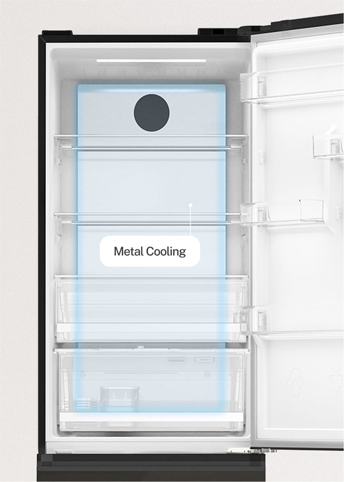 FRIDGE STUDIO COMBI PRO 402 - Réfrigérateur-congélateur combiné 402L No Frost avec  Space Pro et Care+, image de la galerie 9