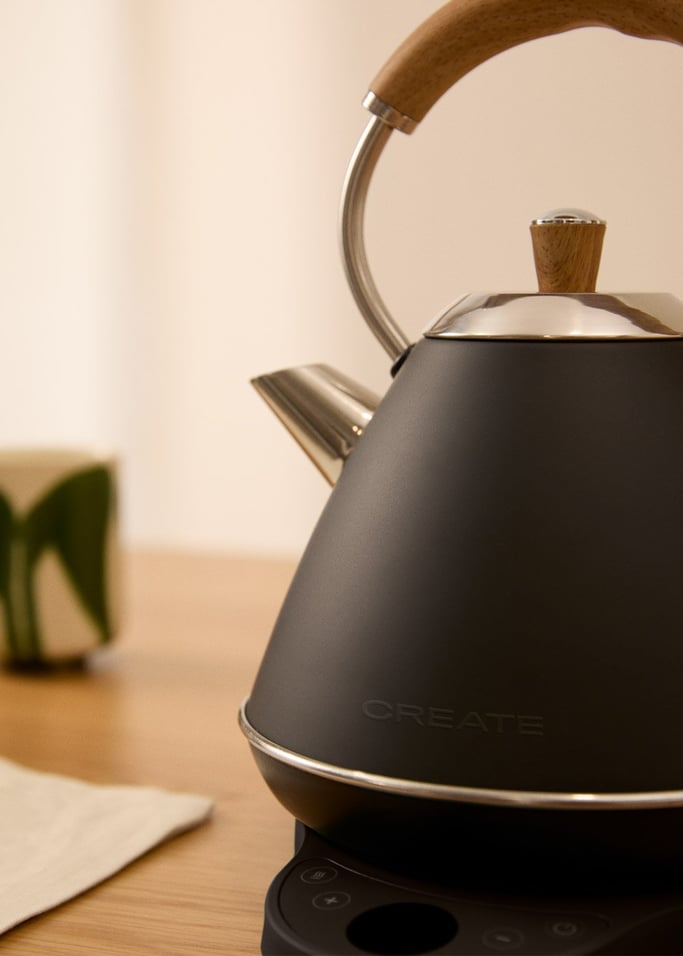 KETTLE RETRO PRO - Bouilloire électrique 1 L avec contrôle de température, image de la galerie 4