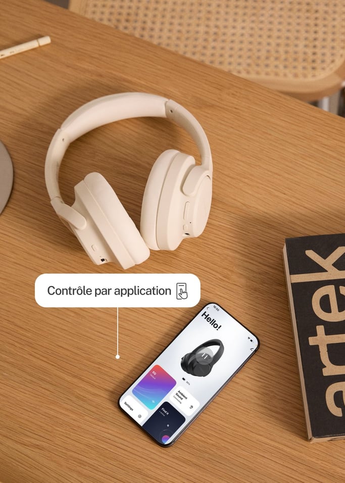 HEADPHONES ANC STUDIO - Casque audio sans fil à arceau avec réduction de bruit, image de la galerie 7