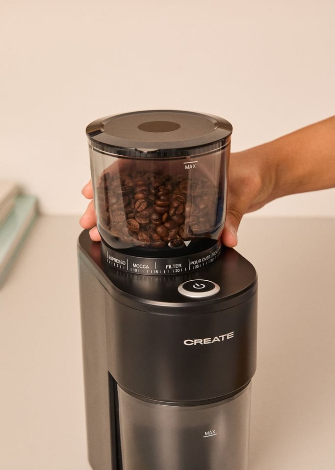 COFFEE GRINDER STUDIO PRO - Moulin à café avec réservoir et 38 niveaux de mouture, image de la galerie 6