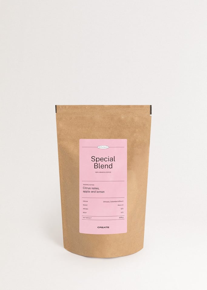 CAFÉ MÉLANGE SPÉCIAL 100 % ARABICA - Café spécial mélange en grains et moulu, plusieurs tailles, image de la galerie 1