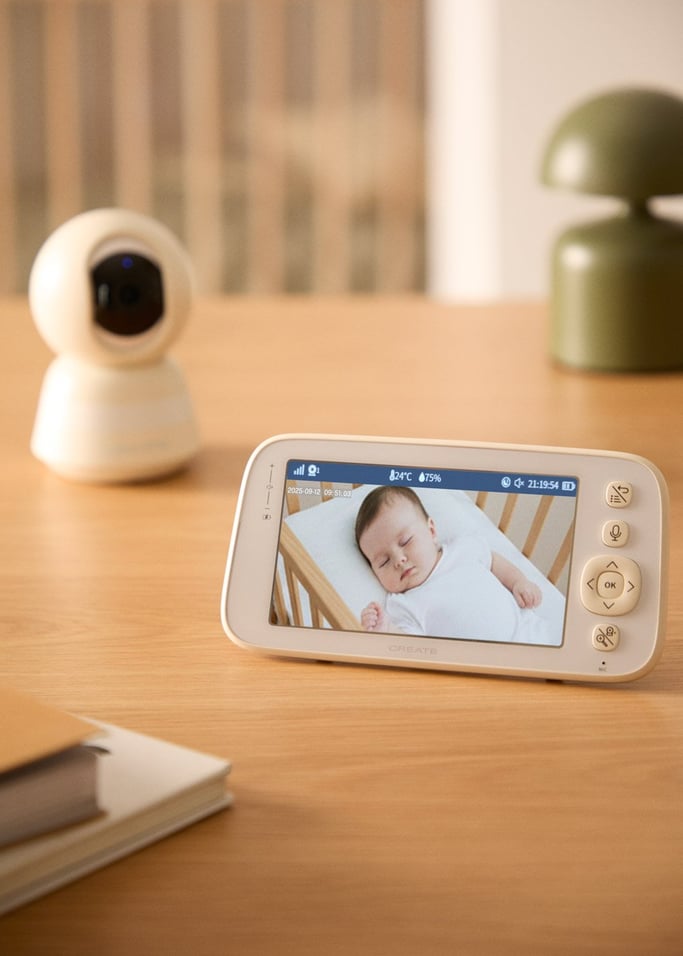 BABY CAM CONNECT PRO - Babyphone caméra avec Wi-Fi, écran et audio bidirectionnel, image de la galerie 2